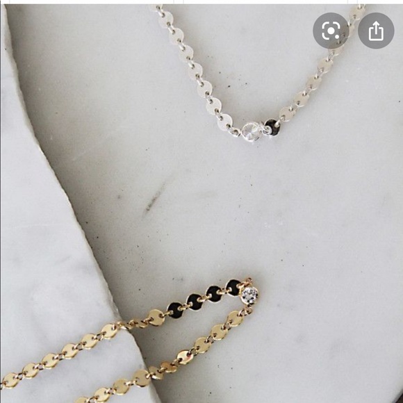 Amarilo 14k gold fill “Pia Crystal Choker” - Picture 2 of 6